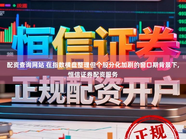 配资查询网站 在指数横盘整理但个股分化加剧的窗口期背景下,恒信证券配资服务