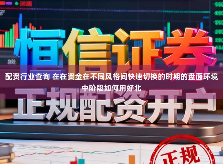 配资行业查询 在在资金在不同风格间快速切换的时期的盘面环境中阶段如何用好北