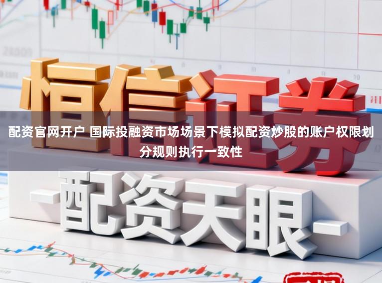 配资官网开户 国际投融资市场场景下模拟配资炒股的账户权限划分规则执行一致性