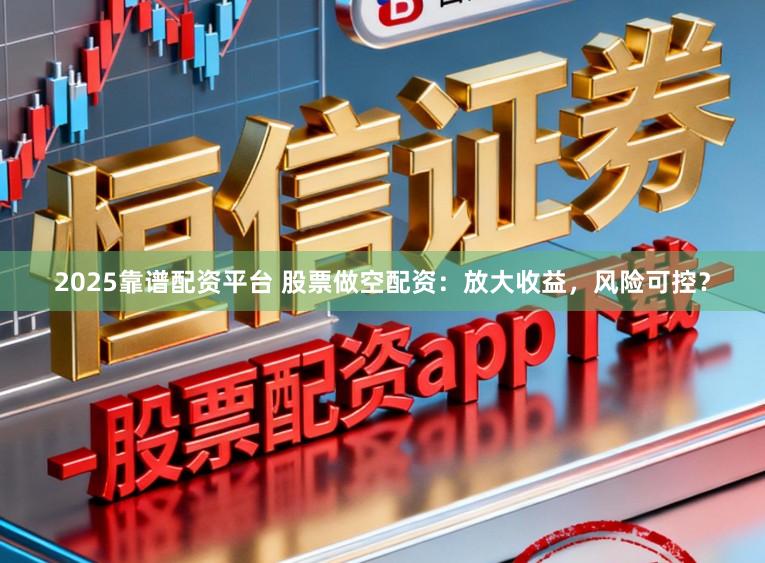2025靠谱配资平台 股票做空配资：放大收益，风险可控？