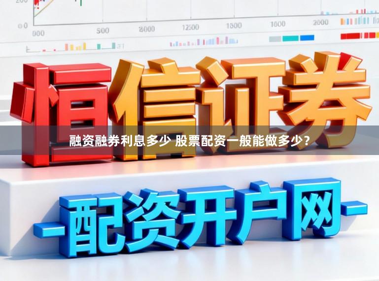 融资融券利息多少 股票配资一般能做多少？