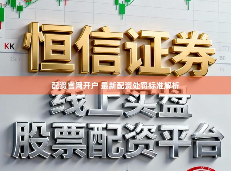 配资官网开户 最新配资处罚标准解析